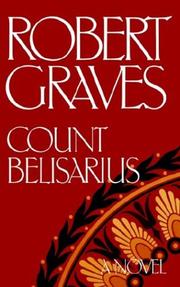 Cover of: Count Belisarius by Robert Graves