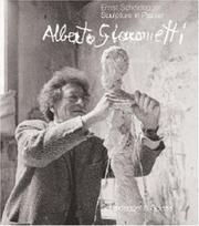 Cover of: Alberto Giacometti: Sculpture in Plaster