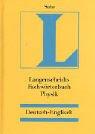 Cover of: Dictionary of Physics, German to English: Fachwoerterbuch Physik, Deutsch-Englisch