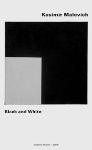 Kasimir Malevich : Black and white - suprematist composition (1915)