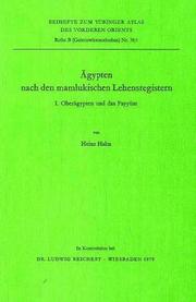 Cover of: Ägypten nach den mamlukischen Lehensregistern