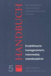 Cover of: Erzähltheorie transgenerisch, intermedial, interdisziplinär