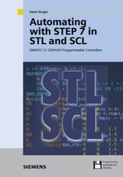 Automating with STEP 7 in STL and SCL : programmable controllers SIMATIC S7-300/400