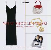 Cover of: What should I wear?: dressing for occasions