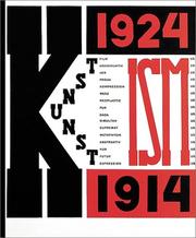 Cover of: Die Kunstismen: 1914-1924