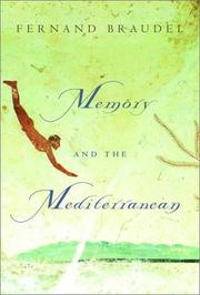 Cover of: Memory and the Mediterranean