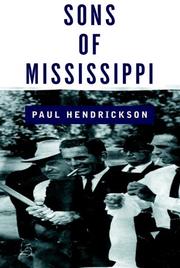 Cover of: Sons of Mississippi: a story of race and its legacy