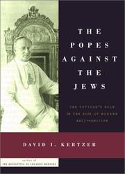Cover of: The Popes Against the Jews by David I. Kertzer