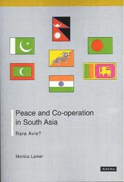Peace and co-operation in South Asia by Monica Lainer