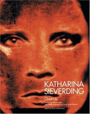 Cover of: Katharina Sieverding: Close-Ups