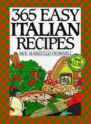 Cover of: 365 Easy Italian Recipes Anniversary Edition by Rick M. O'Connell