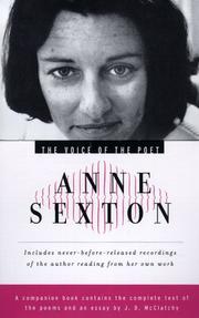 Cover of: The Voice of the Poet : Anne Sexton