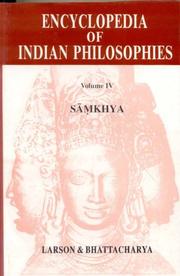 Cover of: Encyclopaedia of Indian Philiosophies: Samkhya Philosophy