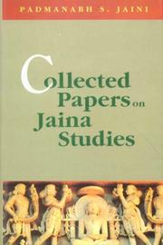 Cover of: Collected papers on Jaina studies