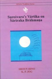 Cover of: Sureśvara's vārtika on Śārīraka Brāhmaṇa