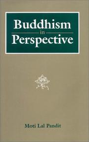 Cover of: Buddhism in Perspective