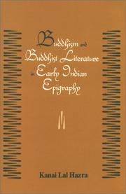 Cover of: Buddhism and Buddhist literature in early Indian epigraphy
