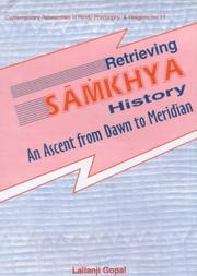 Cover of: Retrieving Sāṁkhya history: an ascent from dawn to meridian