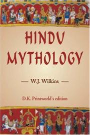 Cover of: Hindu Mythology by W. J. Wilkins
