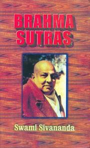 Cover of: Brahma sutras: text, word-to-word meaning, translation, and commentary