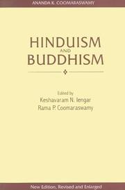 Cover of: Hinduism and Buddhism (Indira Gandhi National Centre for the Arts) by 