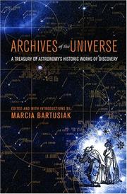Cover of: Archives of the Universe: A Treasury of Astronomy's Historic Works of Discovery