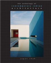 Cover of: Contemporary Indian Architecture by Jagan Shah
