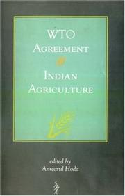 WTO agreement and Indian agriculture