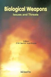 Cover of: Biological weapons: issues and threats