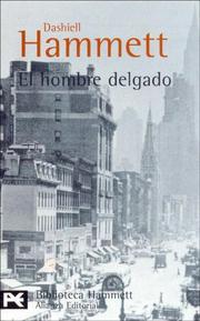 Cover of: El hombre delgado