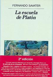 La escuela de Platón by Fernando Savater