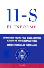 Cover of: 11-s El Informe (Paidos Historia Contemporanea) by National Commission on Terrorist Attacks