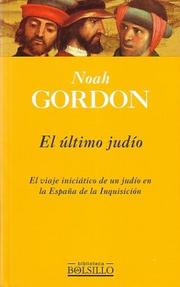 Cover of: El último judío by Noah Gordon