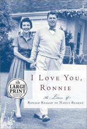 Cover of: I love you, Ronnie