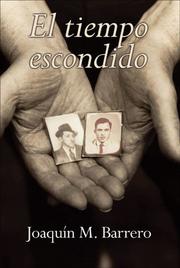 Cover of: El tiempo escondido