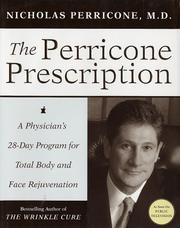 Cover of: The Perricone Prescription