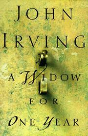 Cover of: A widow for one year: a novel