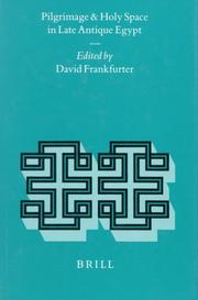 Pilgrimage and holy space in late antique Egypt by Frankfurter, David