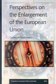 Cover of: Perspectives on the Enlargement of the European Union