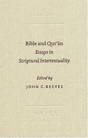 Cover of: Bible and Quran: Essays in Scriptural Intertextuality (Symposium Series (Society of Biblical Literature), No. 24.)