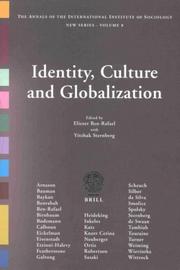 Cover of: Identity, Culture and Globalization (Annals of the International Institute of Sociology, 8)
