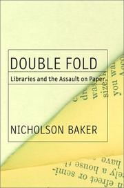 Cover of: Double fold by Nicholson Baker