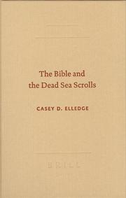 Cover of: The Bible and the Dead Sea Scrolls
