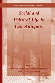 Social and political life in late Antiquity