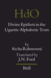 Cover of: Divine Epithets in the Ugaritic Alphabetic Texts (Handbook of Oriental Studies/Handbuch Der Orientalistik)