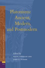 Cover of: Platonisms: Ancient, Modern, and Postmodern (Ancient Mediterranean and Medieval Texts and Contexts: Studies in Platonism, Neoplatonism, and the Platonic Tradition)