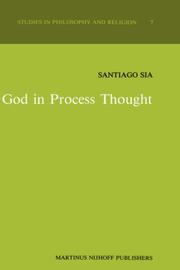 God in process thought : a study in Charles Hartshorne's concept of God