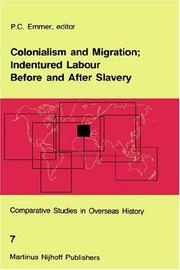 Colonialism and migration : indentured labour before and after slavery