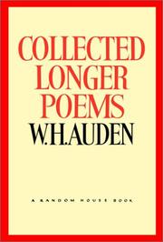 Cover of: Collected longer poems