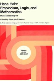 Cover of: Empiricism, logic, and mathematics: philosophical papers